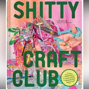 UO Shitty Craft Club Book by Sam Reece- Hardcover